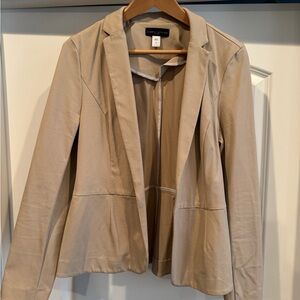 Simplee Apparel Tan Women's Blazer